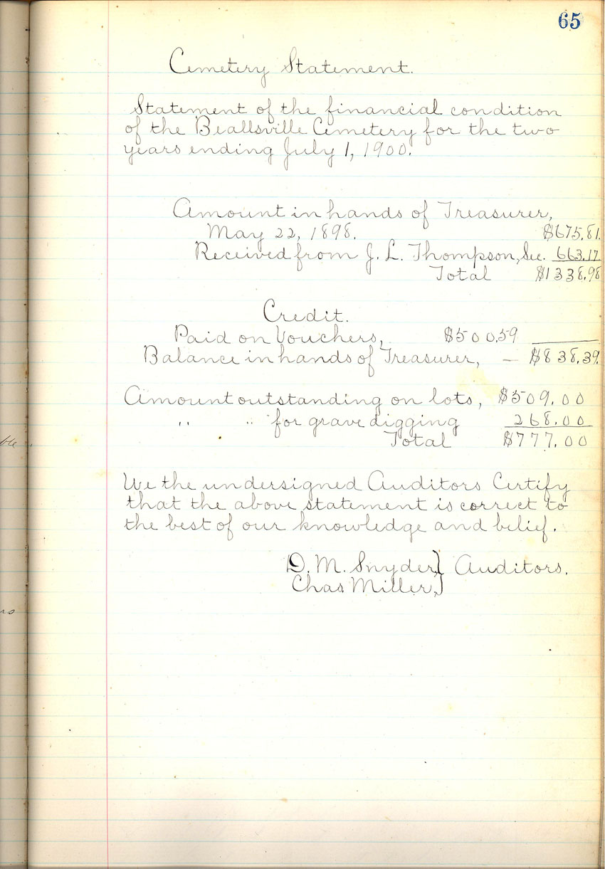 minute book